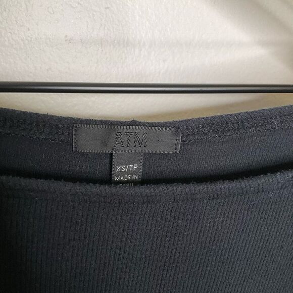 ATM Anthony Thomas Melillo Stretch Cotton Jersey Bodysuit - Picture 6 of 9